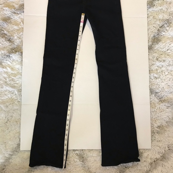 Rag and Bone Stiletto Boot cut black jeans 28 - Picture 12 of 16